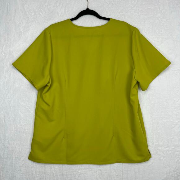 Figs Scrub Set Limeade XXL High Waist Zamora Joggers Catarina One Pocket Top - Picture 5 of 16